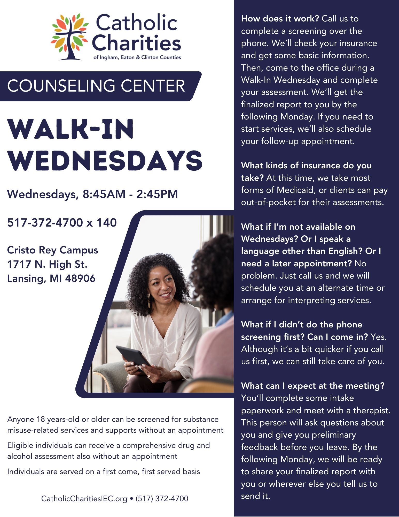 Counseling Flyers 2025